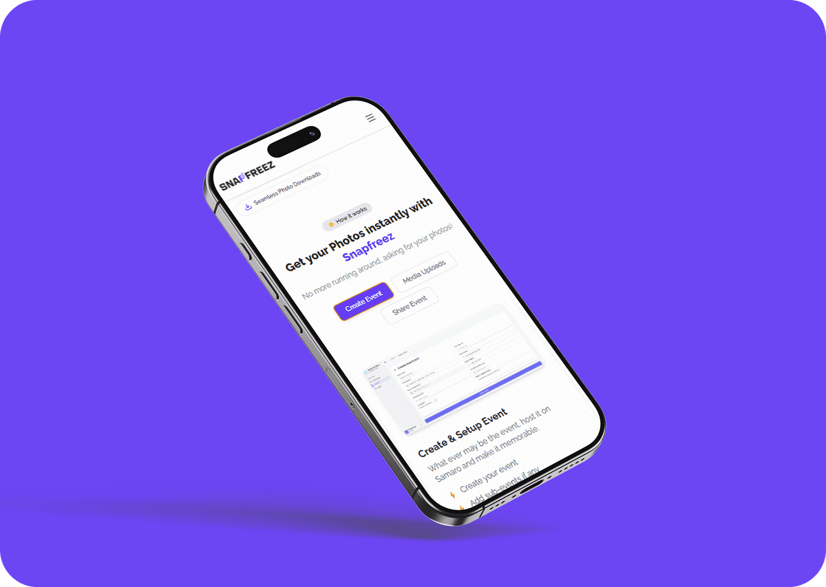 Snapfreez - AI Photo Sharing Platform screenshot 3